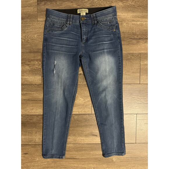 Democracy AB Technology Mid Rise Slim Leg Jeans Size 10 - Picture 1 of 7